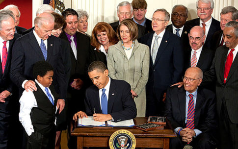 President Obama Signs The Affordable Care Act